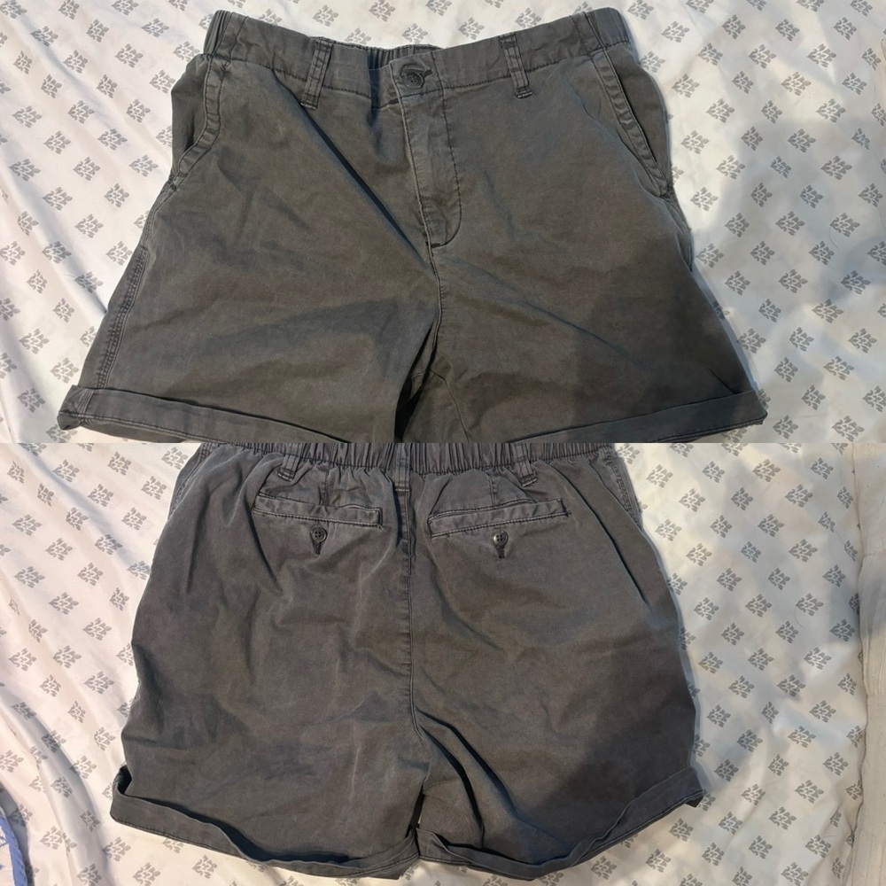 Gray Old Navy Chino Shorts